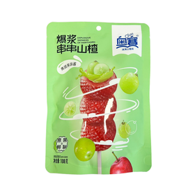 OSay Gewalkte grüne Traubenspieße Weißdorn 108g